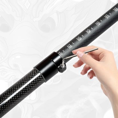 YUZIZ Adjustable Dragon Boat Paddle Full Carbon IDBF Approved for Dragon Boat Race - YUZIZ