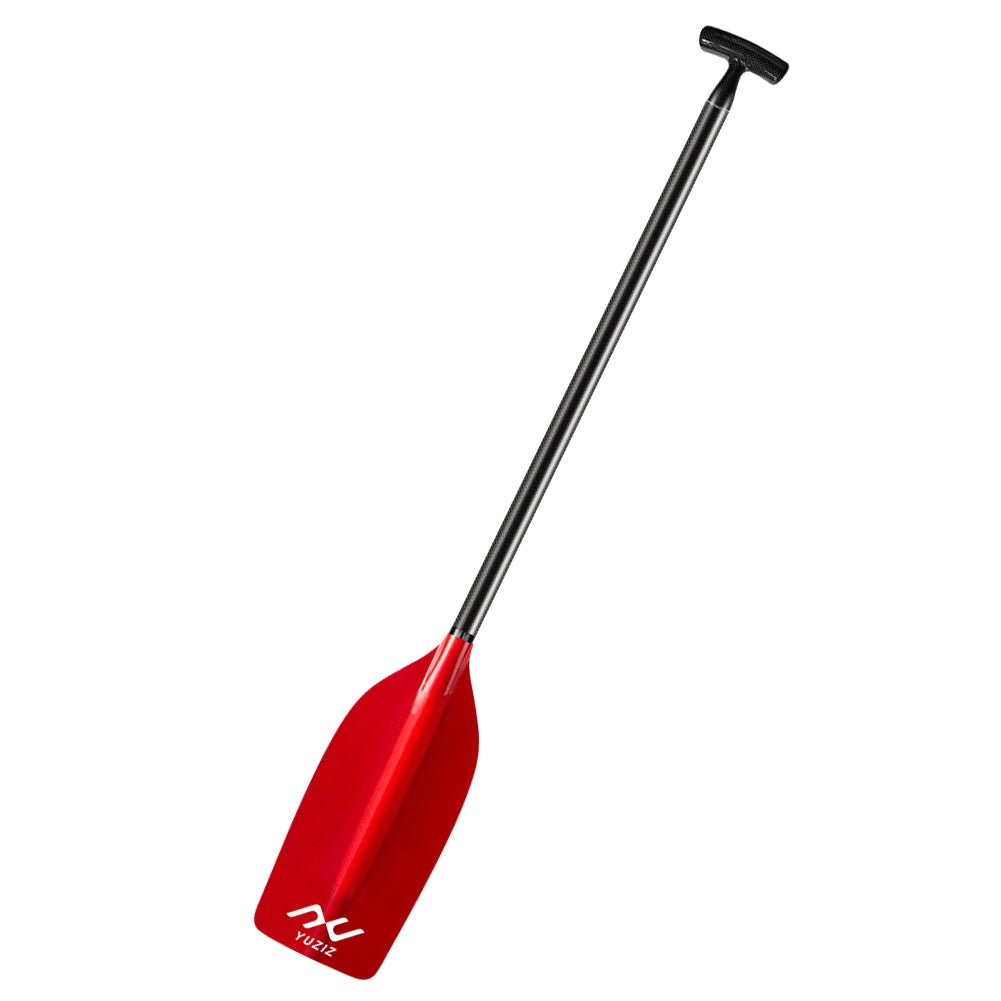 YUZIZ Whitewater Rafting Paddles Carbon T - Handle Shaft Glass Fibre Scooped Blade - YUZIZ