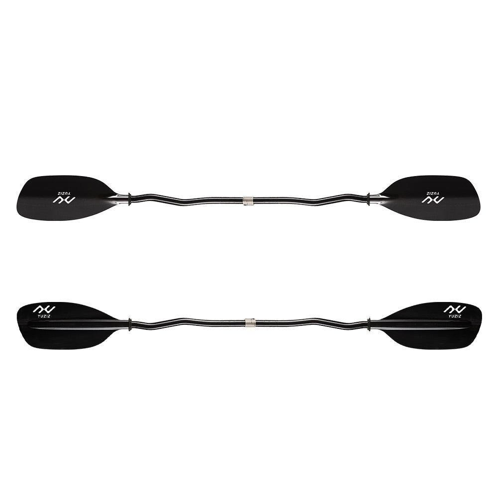 YUZIZ Full Carbon Fiber Whitewater Kayak Paddles – Straight or Bent Shaft, Engineered for Performance - YUZIZ