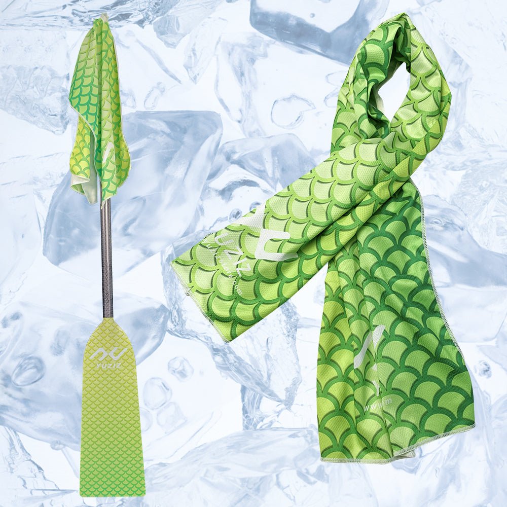 YUZIZ Soft Breathable Cooling Microfibre Ice Golf Towel for Outdoor Activities - YUZIZ