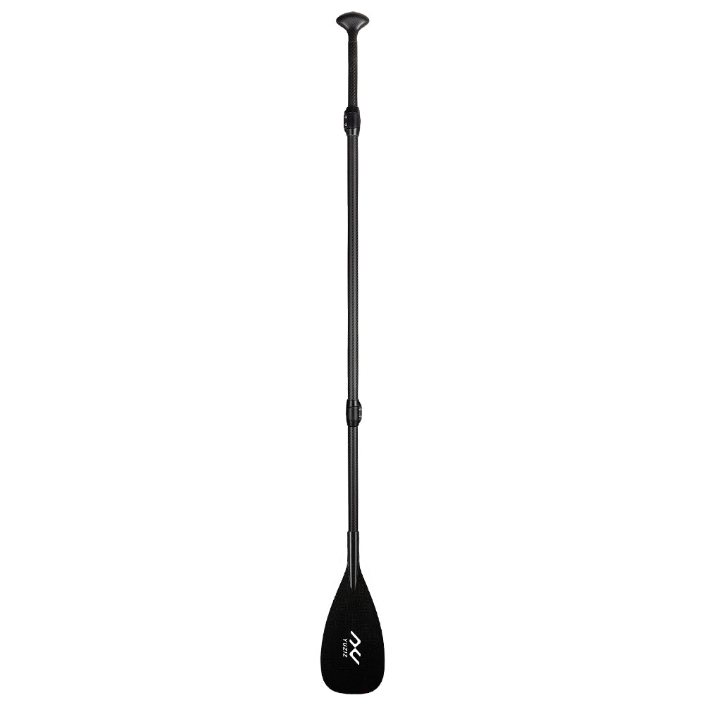 YUZIZ 3-Pieces SUP Paddle Full Carbon for Race or All Water Stand Up Paddling